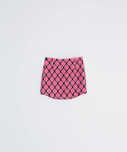 FW230088 mini skirt front