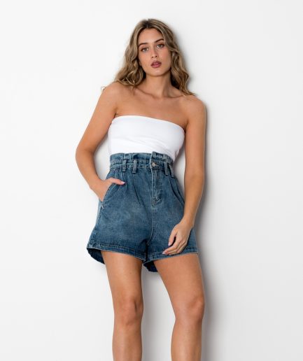 mini shorts blue jean 3