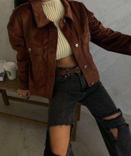 old school brown jacket 2