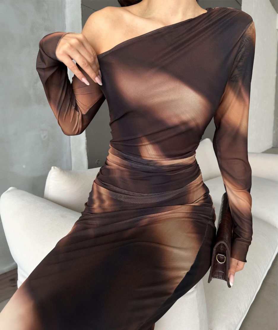 mocha maxi dress (1)