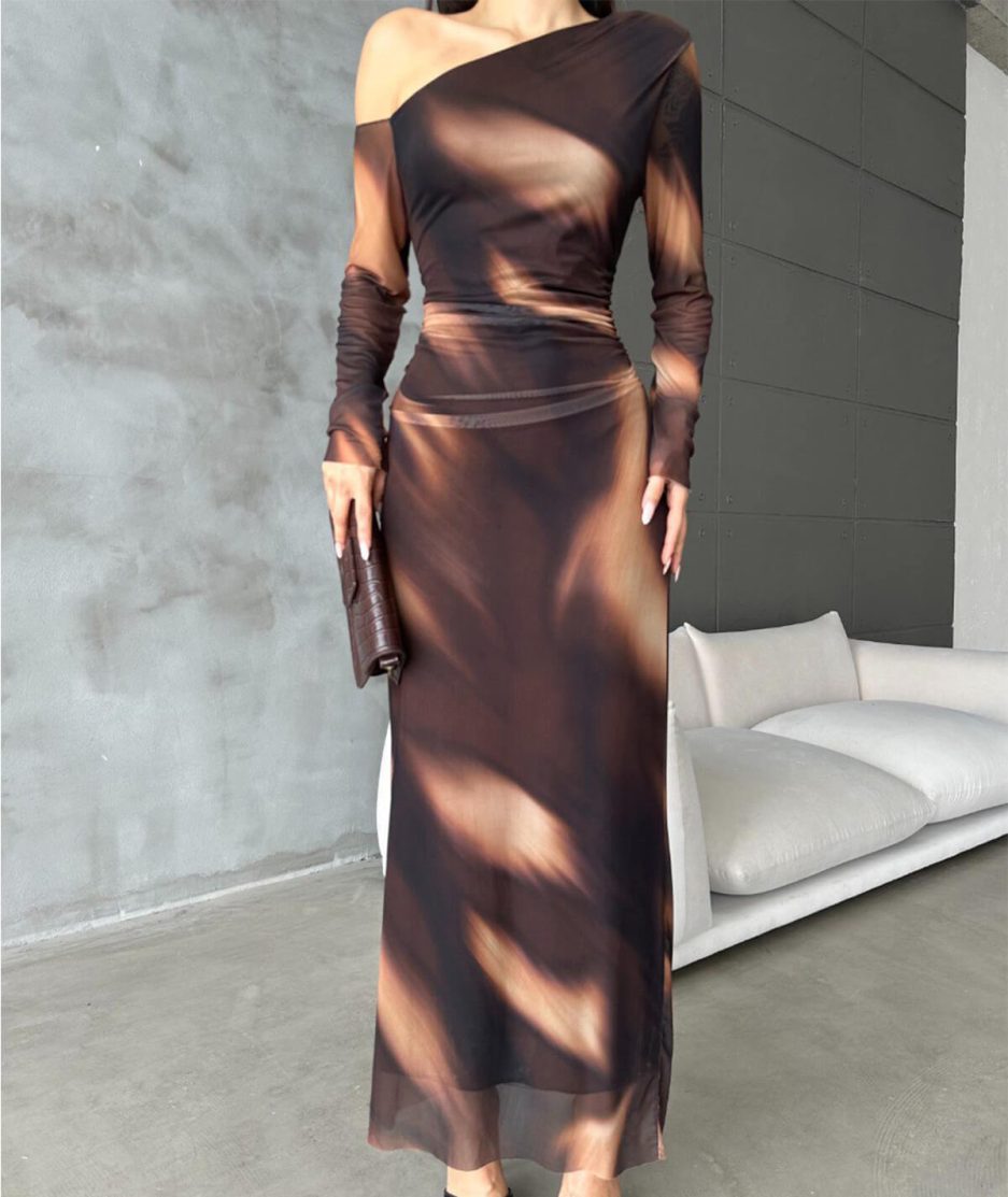 mocha maxi dress (3)