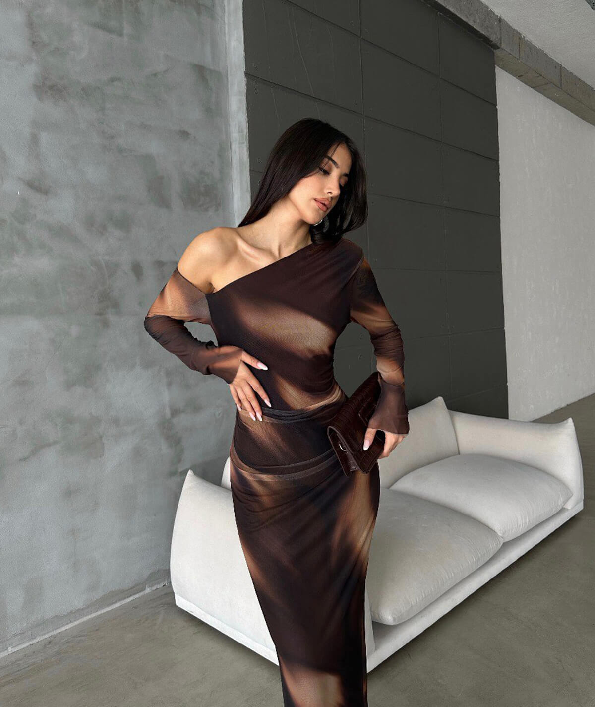 mocha maxi dress (9)